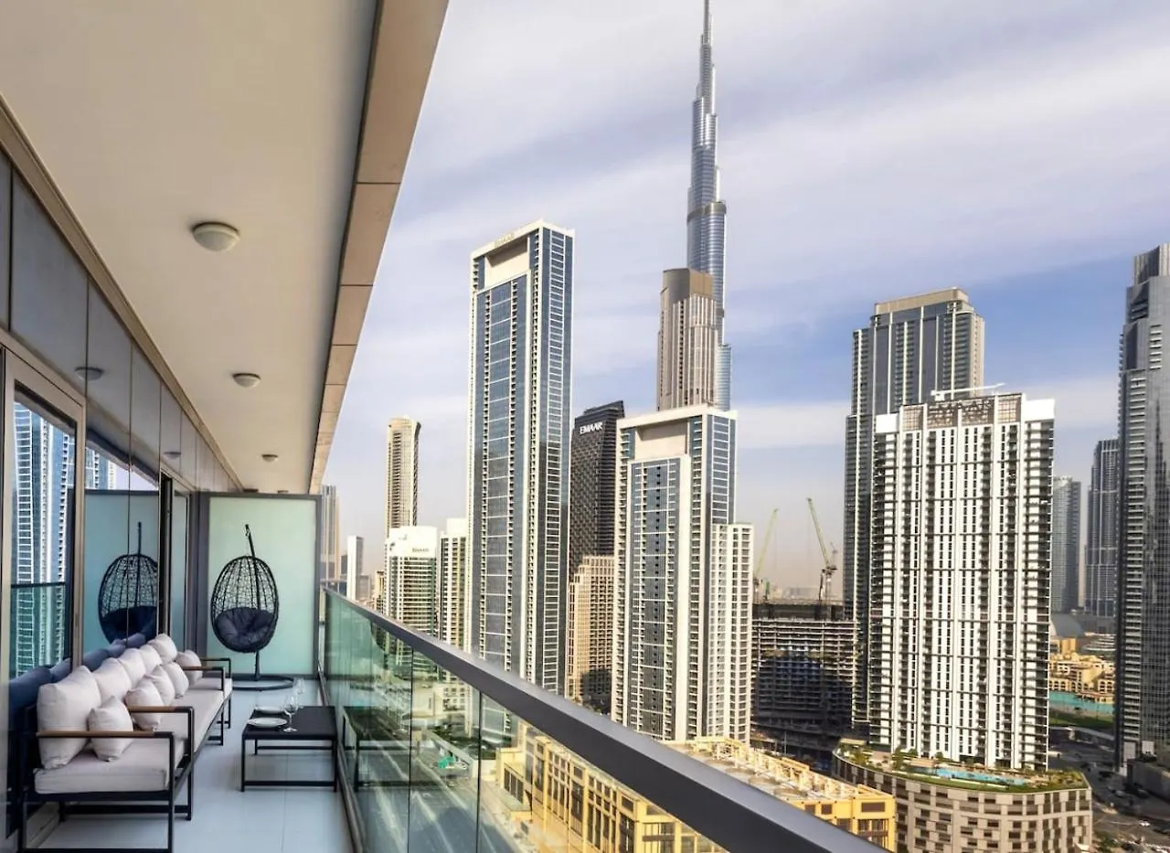 Burj Khalifa View With 5-Star Luxurious Amenities Appartement Dubai 0*,